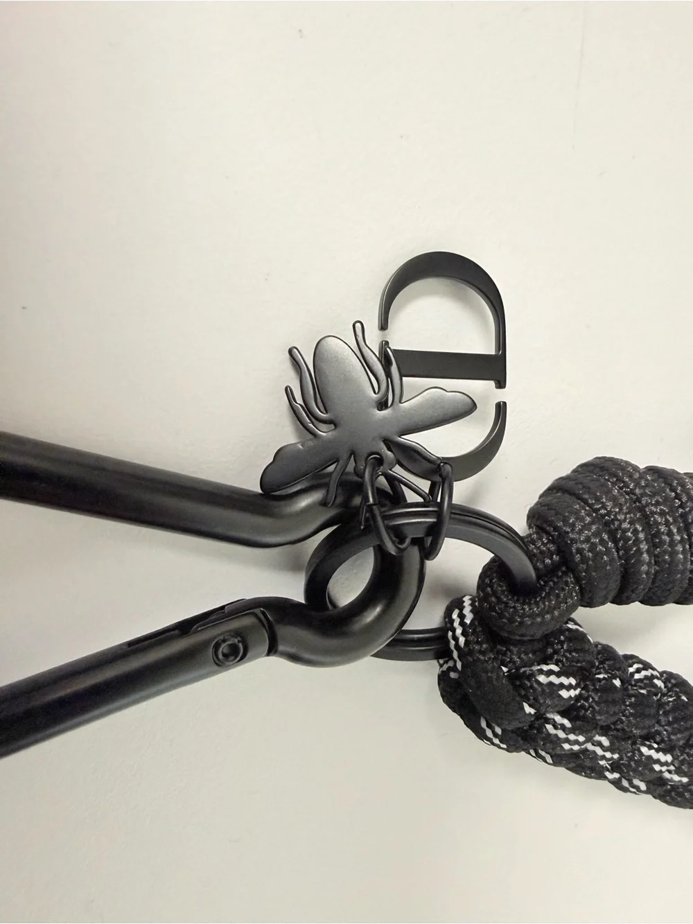 2026 Dior Key Ring Chain  Lanyard Carabiner Bee